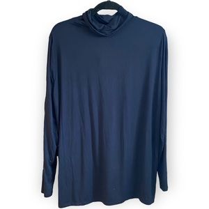 2for$25 NWT Joe Fresh Navy Turtleneck Long Sleeve T-shirt Size XL